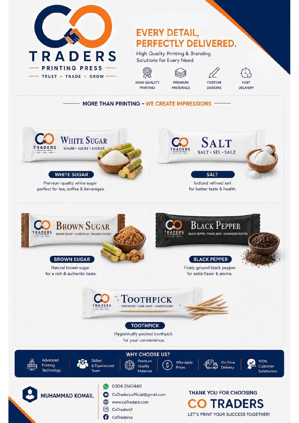 Other Products catalogue page