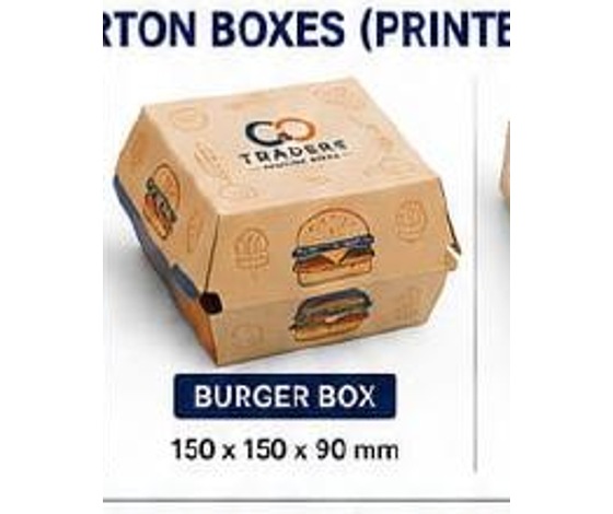 Burger Box Carton