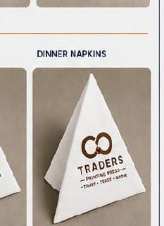 Green Logo Napkin