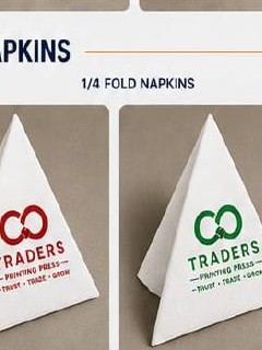 Red Logo Napkin